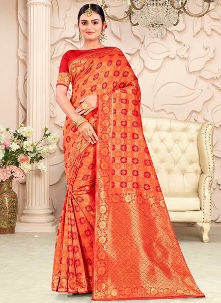 1012 Santraj New Festivel wear Latest Saree Collection 1012-Red